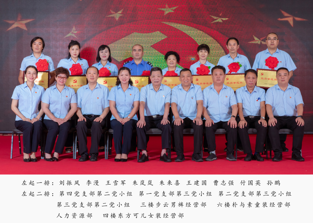 優秀黨小組、優秀黨員示范崗